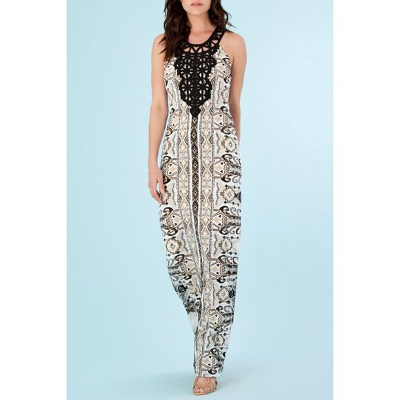 Hale bob ESMA CROCHET MAXI DRESS $270 - Picture 1 of 10
